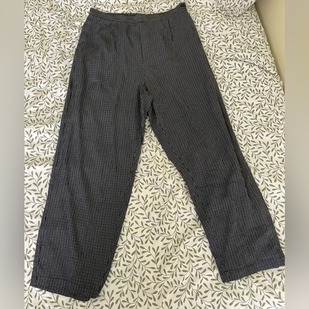 Vintage Talbot’s Petites Black Checkered Pants
